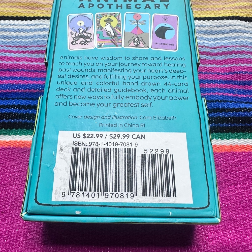 Animal Apothecary Oracle Deck by Cara Elizabeth – 44 Cards + Guidebook Set - Picture 14 of 16